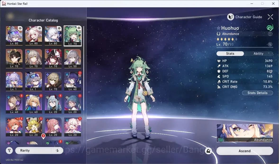 Honkai Star Rail Accounts ASIA | TL61 |Silver Wolf LV80, Sparkle LV80, Yao G image 5