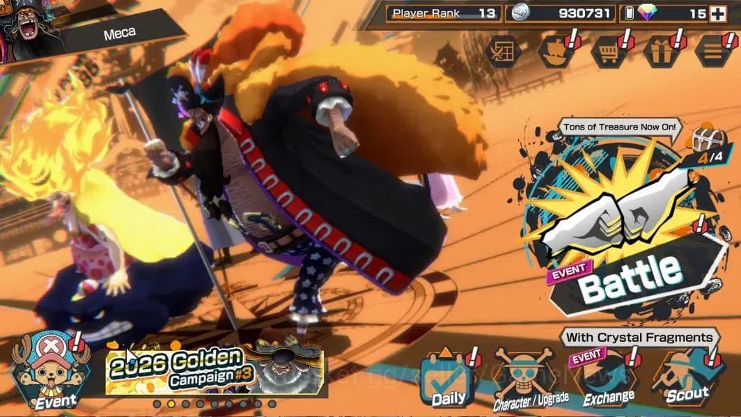 One Piece Bounty Rush Accounts Global|7EX|T5E Saturn,G5 Luffy,HP C.Linlin,RO Zoro image 1