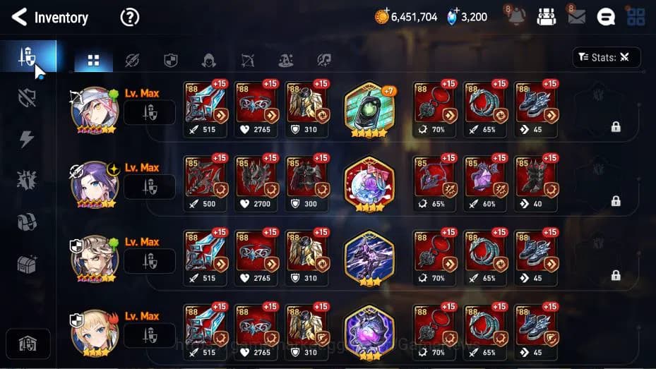 Epic Seven Accounts GLOBAL Unverif|New Era|2 ML(Salome, STaeyou)+ Land image 11