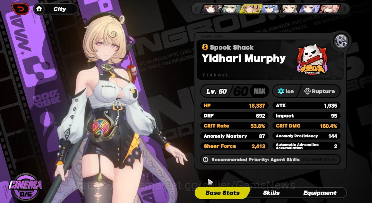 Zenless Zone Zero Accounts ASIA|IK56|7 Limited,2 PremTeam[(Ye Shunguang,Yidha image 19