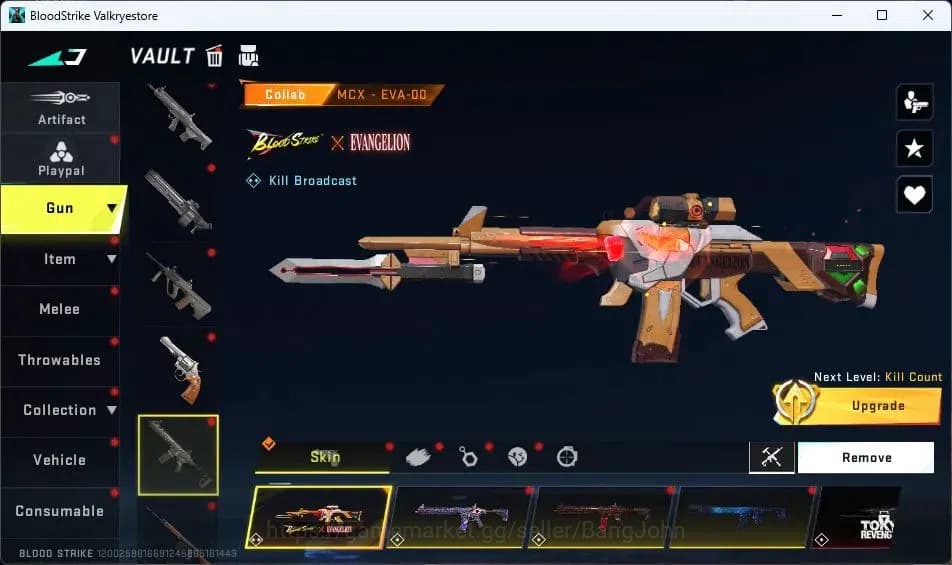 Blood Strike Accounts ASIA | EVO KAG-6 | Collab Katya| 2 Eternal| 2 Coll image 12
