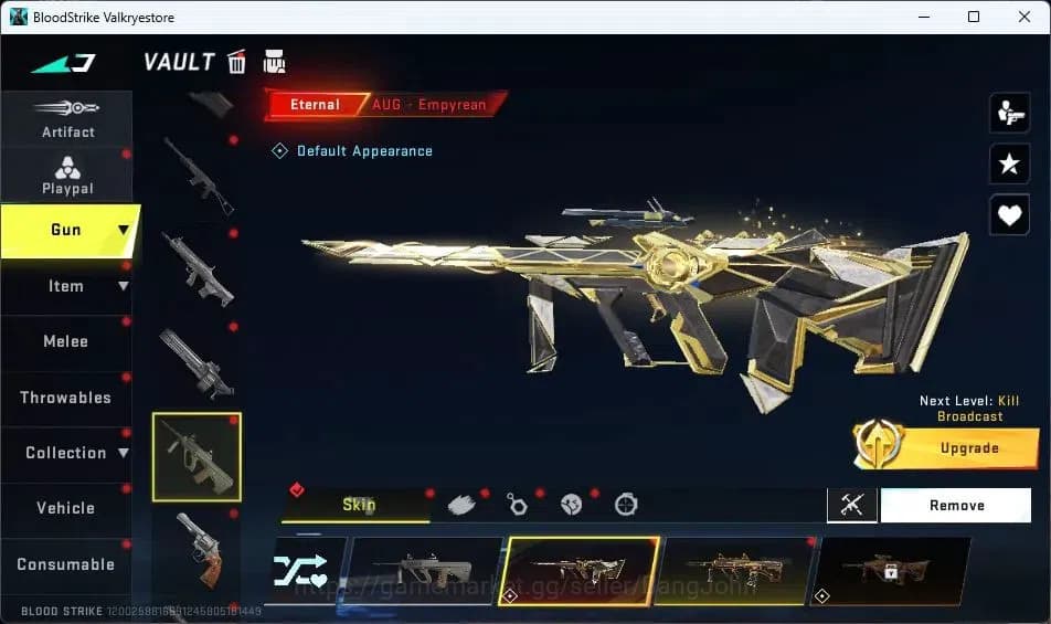 Blood Strike Accounts ASIA | EVO KAG-6 | Collab Katya| 2 Eternal| 2 Coll image 13