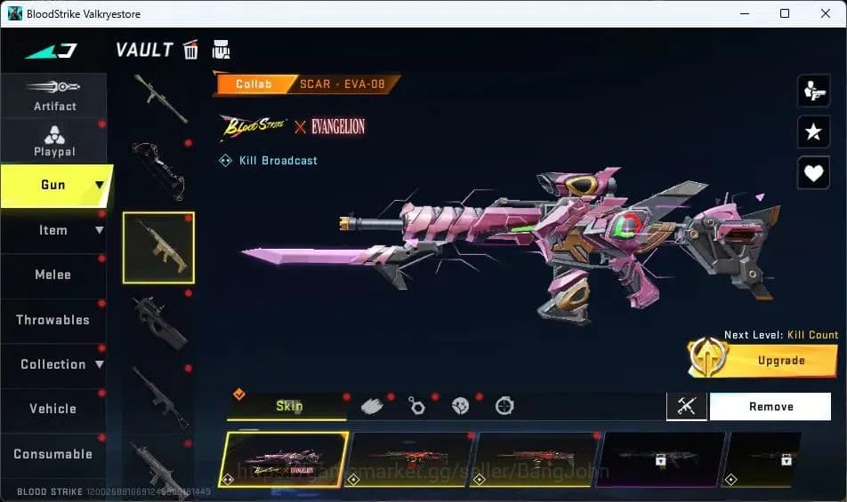 Blood Strike Accounts ASIA | EVO KAG-6 | Collab Katya| 2 Eternal| 2 Coll image 16