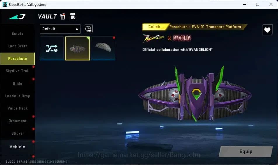 Blood Strike Accounts ASIA | EVO KAG-6 | Collab Katya| 2 Eternal| 2 Coll image 3