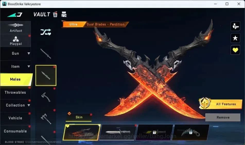Blood Strike Accounts ASIA | EVO KAG-6 | Collab Katya| 2 Eternal| 2 Coll image 7