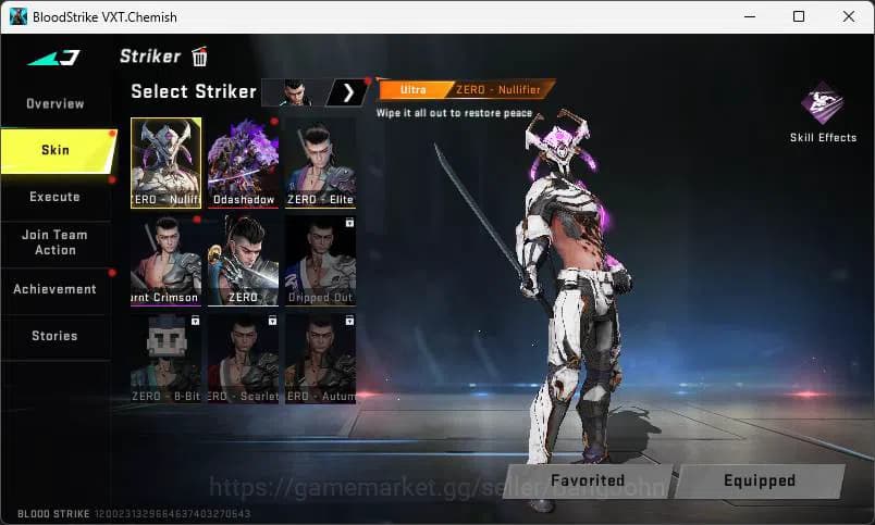Blood Strike Accounts ASIA|EVO KAG-6|Eternal(UZI & Zero)|Collab Ethan|Ul image 1