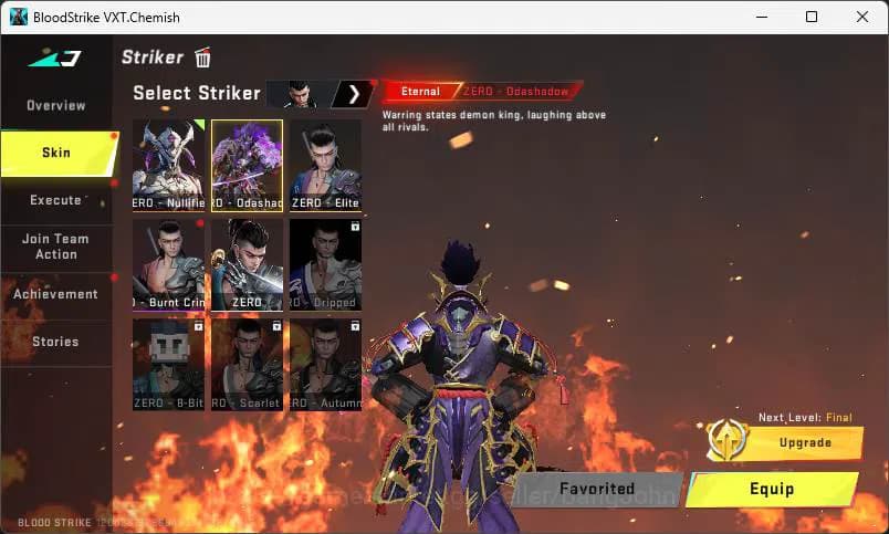 Blood Strike Accounts ASIA|EVO KAG-6|Eternal(UZI & Zero)|Collab Ethan|Ul image 2