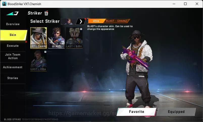 Blood Strike Accounts ASIA|EVO KAG-6|Eternal(UZI & Zero)|Collab Ethan|Ul image 3