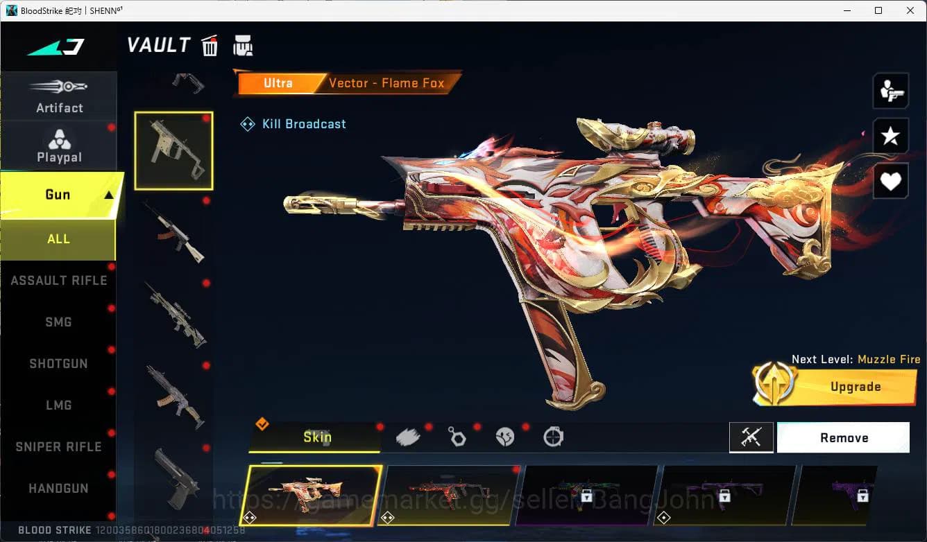 Blood Strike Accounts ASIA | ultra NOVA thorn rose, Ultra dualblade, ult image 10