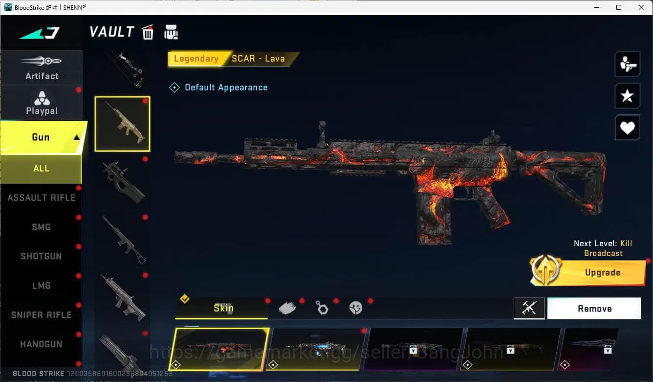 Blood Strike Accounts ASIA | ultra NOVA thorn rose, Ultra dualblade, ult image 11