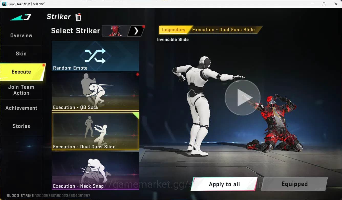 Blood Strike Accounts ASIA | ultra NOVA thorn rose, Ultra dualblade, ult image 5