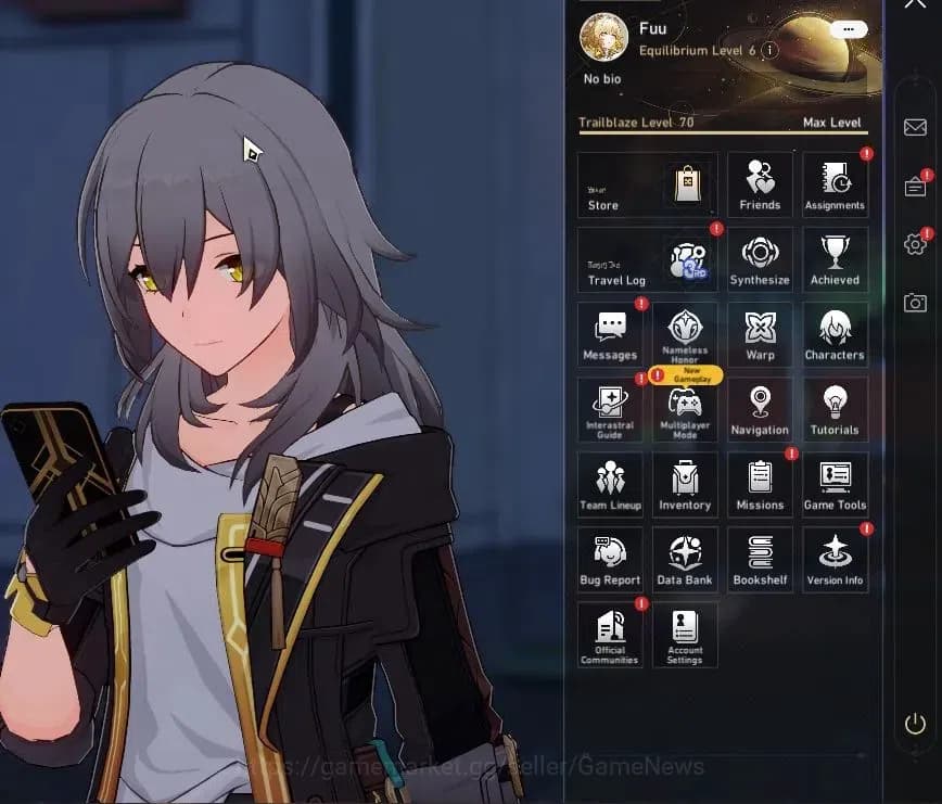 Honkai Star Rail Accounts Asia|TL 70|Premium Hypercarry|17 Limited|[Casto,Sp image 1