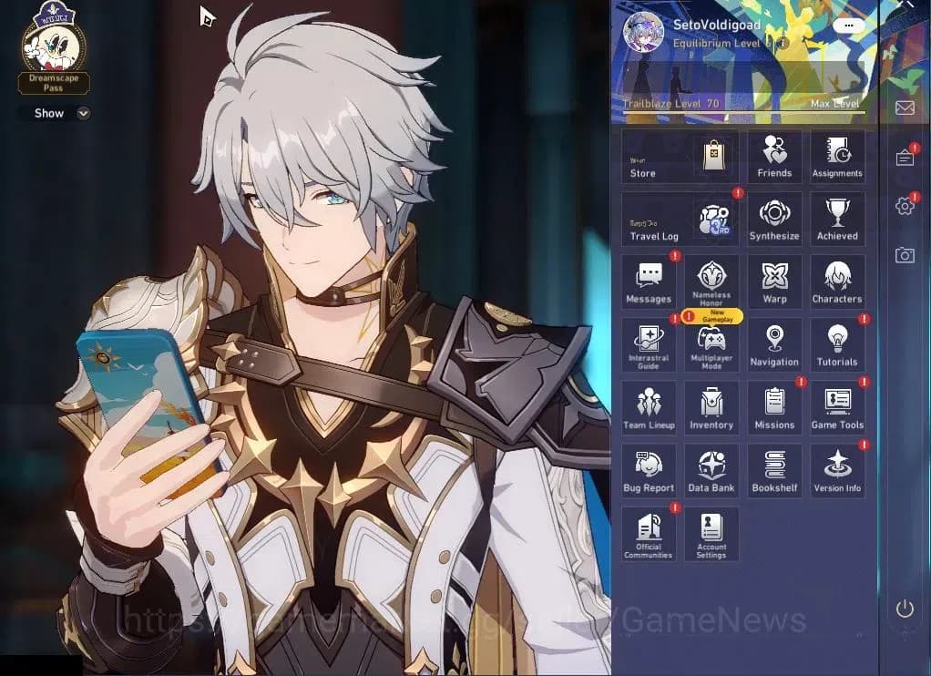 Honkai Star Rail Accounts Asia|TL 70|18 Limited|[Phainon,Acheron,Jingliu,Kaf image 2