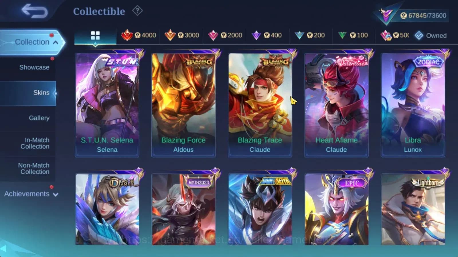 Mobile Legends: Bang Bang Accounts Hero 132|Skin 289|High Glory 88|Prime Granger,Sanr image 12