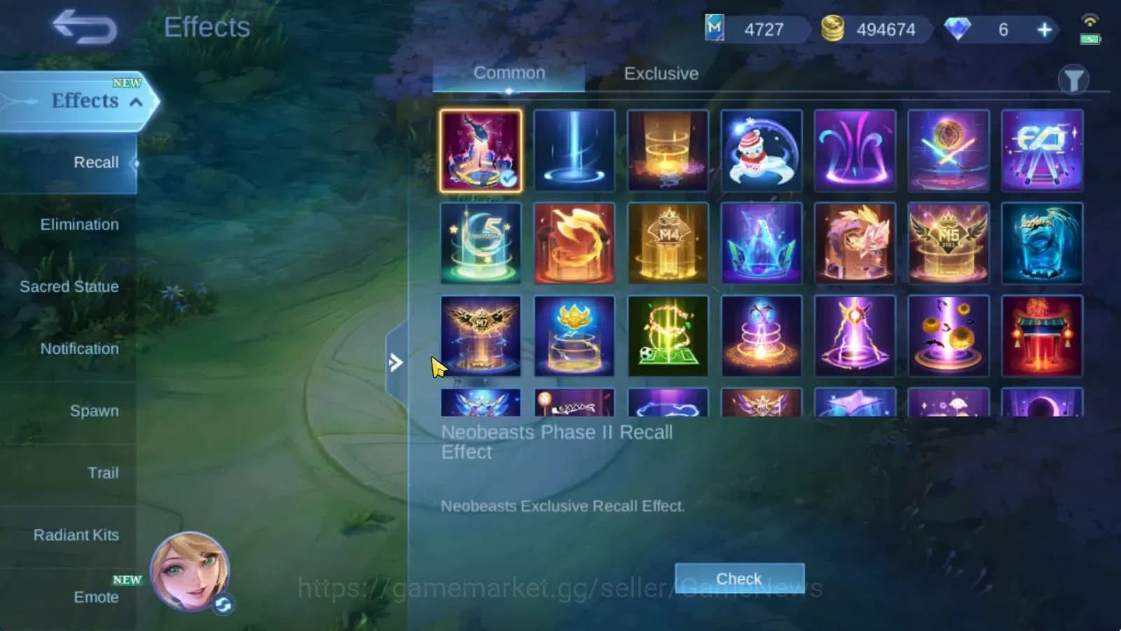 Mobile Legends: Bang Bang Accounts Hero 132|Skin 289|High Glory 88|Prime Granger,Sanr image 17