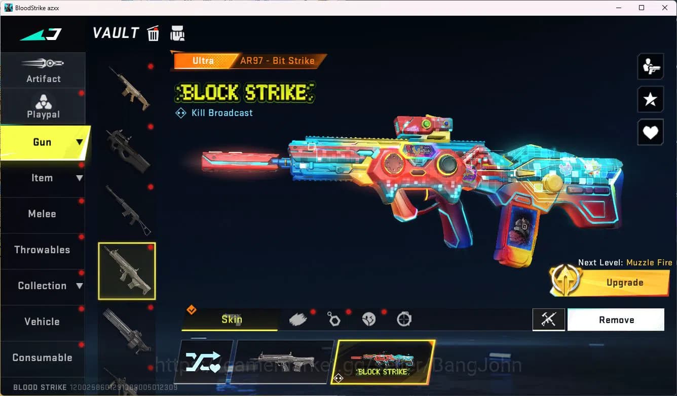 Blood Strike Accounts ASIA|COLLAB=KAR98K,QBZ95|LIMITED=RPK|ULTRA=GLOCK,O image 16