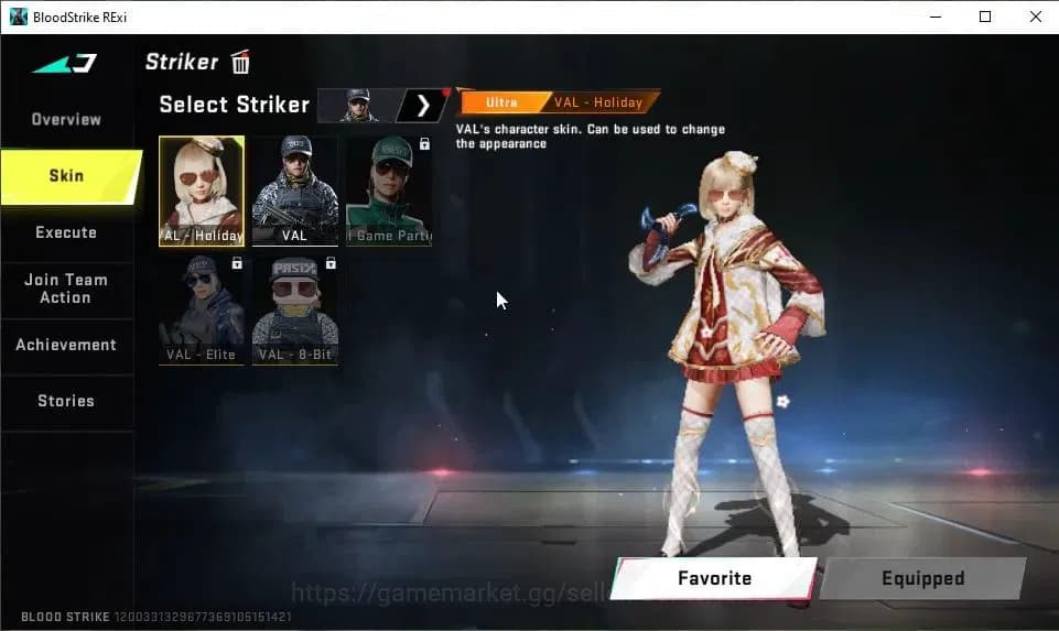Blood Strike Accounts ASIA|Eternal Alien Walker+MELE Shuriken,Collab 7DS image 12