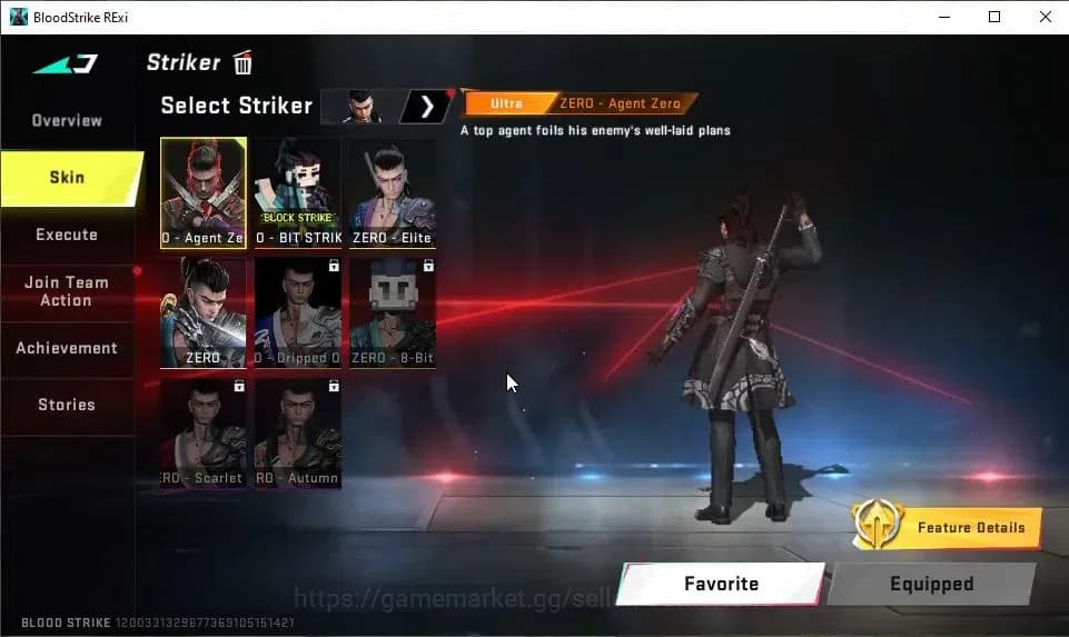 Blood Strike Accounts ASIA|Eternal Alien Walker+MELE Shuriken,Collab 7DS image 14