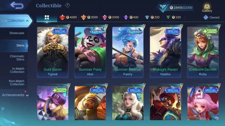 Mobile Legends: Bang Bang Accounts Global|Hero 69|Skin 84|Seasoned|CC Natalia|Gara|Va image 13