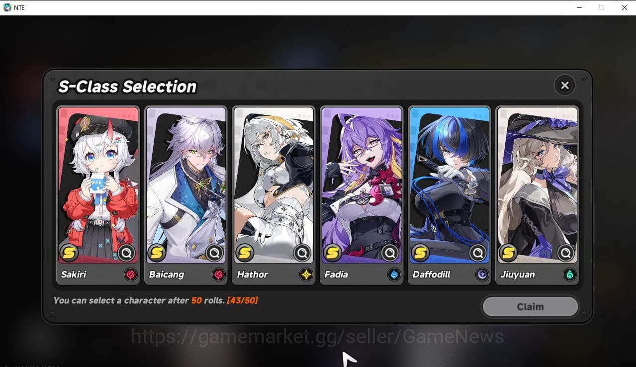 Neverness to Everness Accounts GLOBAL EU|HL 3|1 SSR Limited Nanally|1 S Arc|4 SR image 12