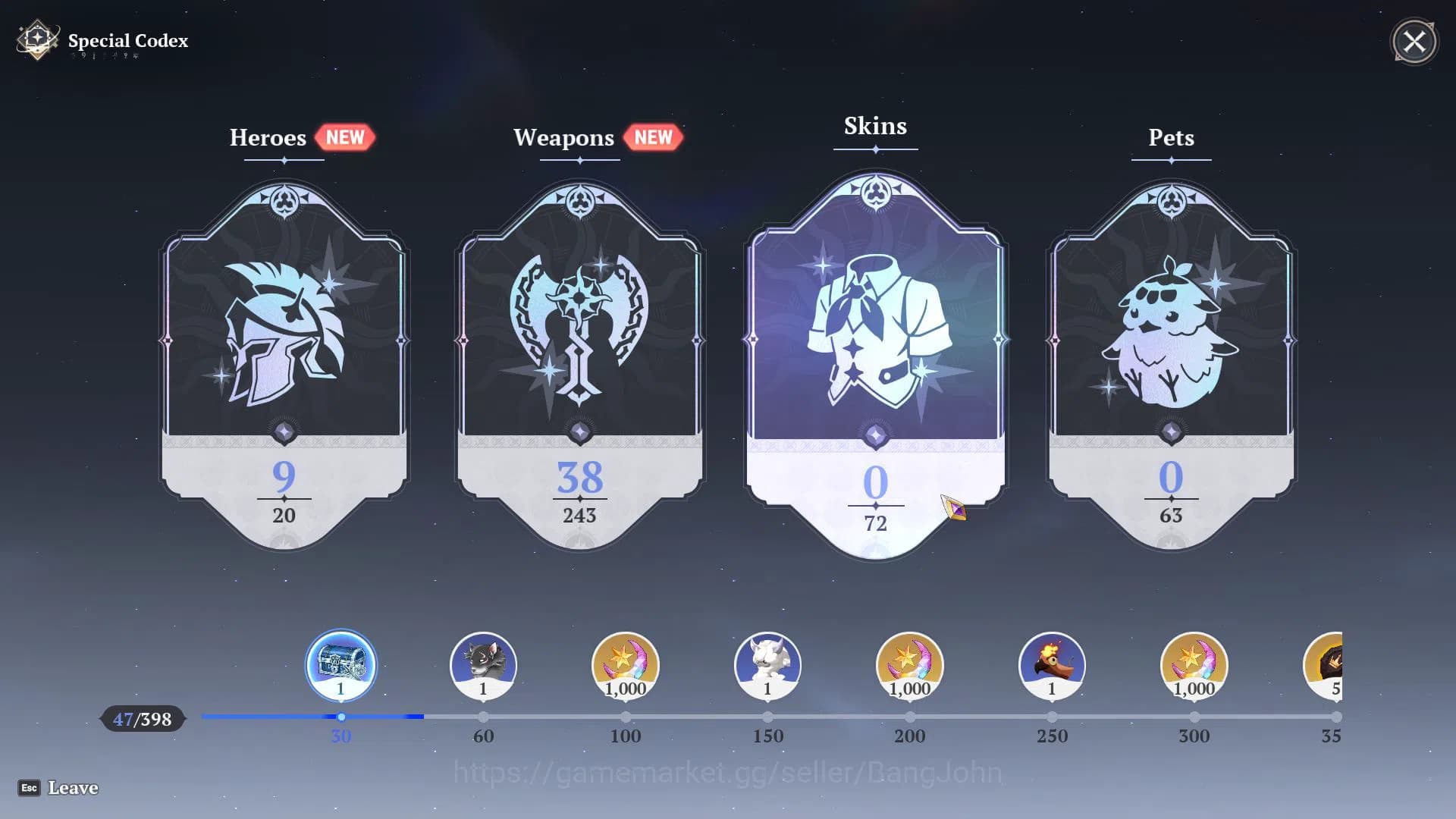 The Seven Deadly Sins: Origin Accounts EU Fresh Starter Lv2 WL1 | 3SSR Escanor + Guila (S image 11