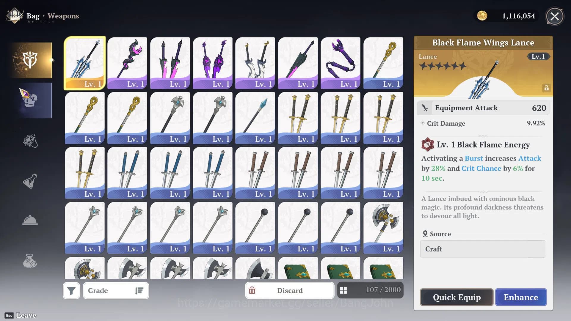 The Seven Deadly Sins: Origin Accounts EU Fresh Starter Lv2 WL1 | 3SSR Escanor + Guila (S image 6