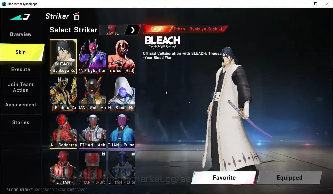Blood Strike Accounts ASIA|7 ETERNAL[MAX AUG,[Kraken,KAG6,M700,Spear,M82 image 9