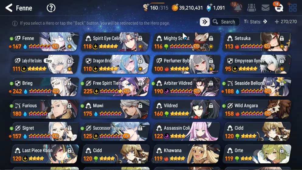 Epic Seven Accounts GLOBAL Unverif|13 ML(LOT Scales,BoRunka,EIlynav,DB image 2