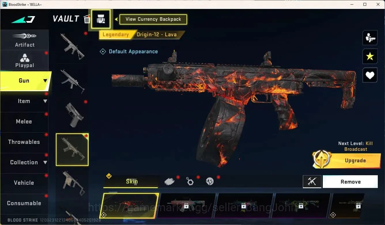 Blood Strike Accounts ASIA | 2 Legendary Guns: M4A1 Venom, Origin-12 Lav image 4
