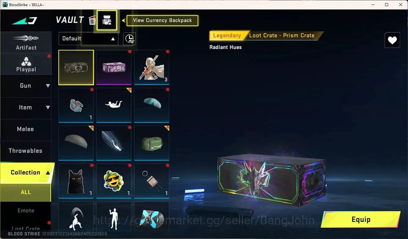 Blood Strike Accounts ASIA | 2 Legendary Guns: M4A1 Venom, Origin-12 Lav image 8