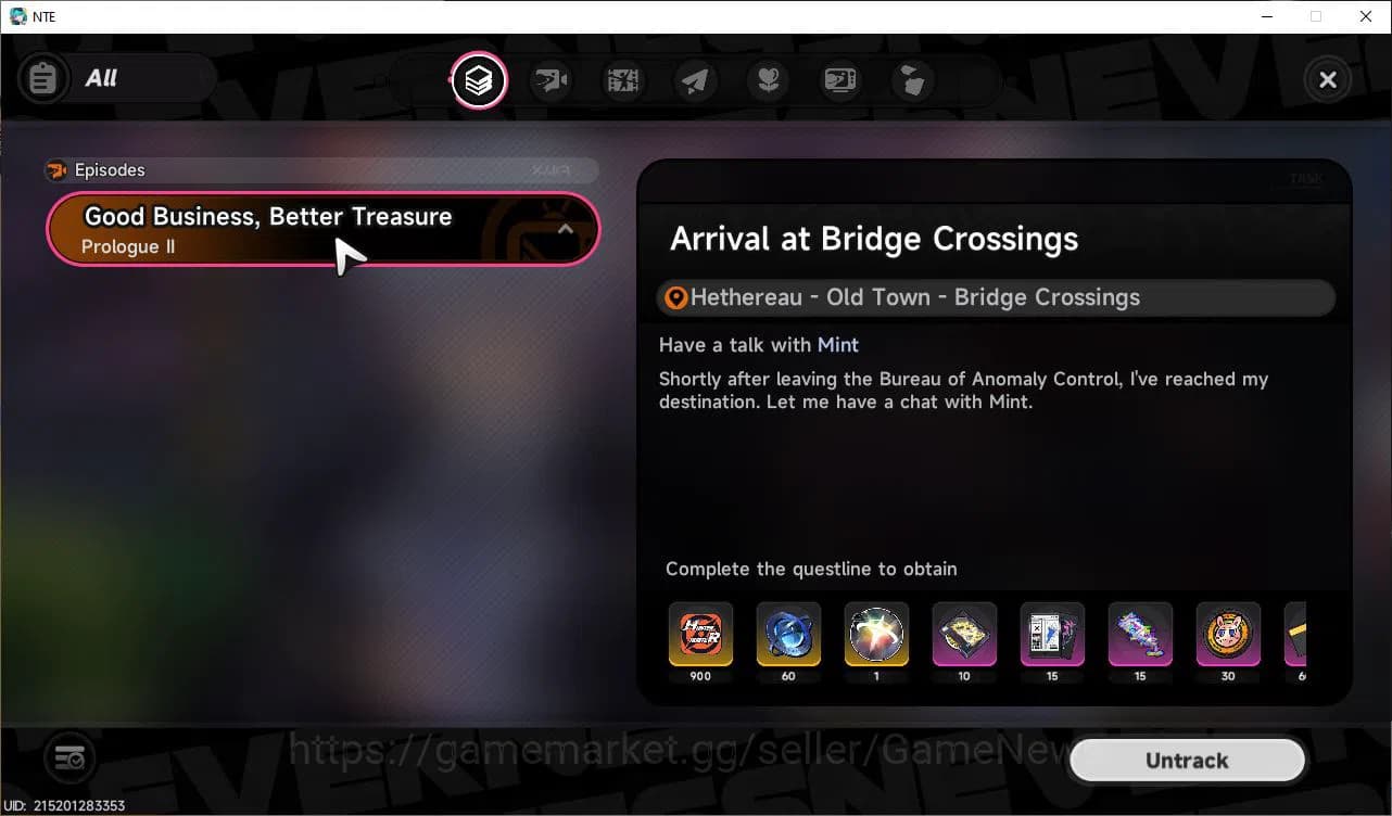Neverness to Everness Accounts GLOBAL EU|HL 3| 1 SSR Limited Nanally Awk 1 |Selec image 9