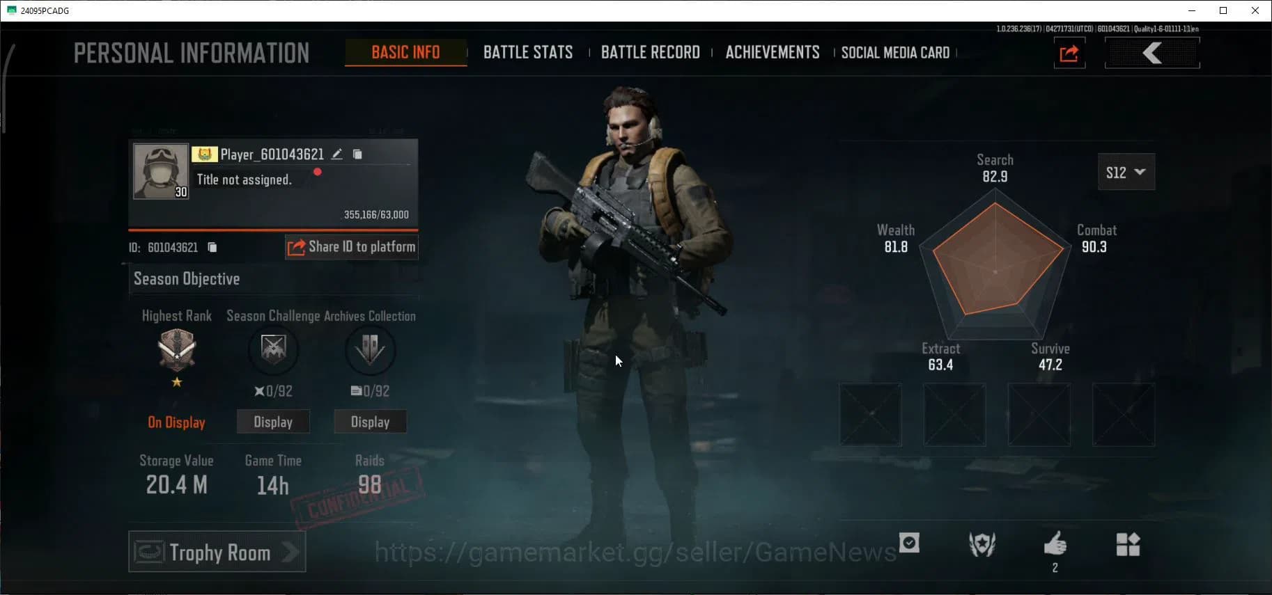 Arena Breakout Accounts MOBILE Lv30|SV 20,4M|CV 15M|Squire VSS|AKS-74U QS, image 10