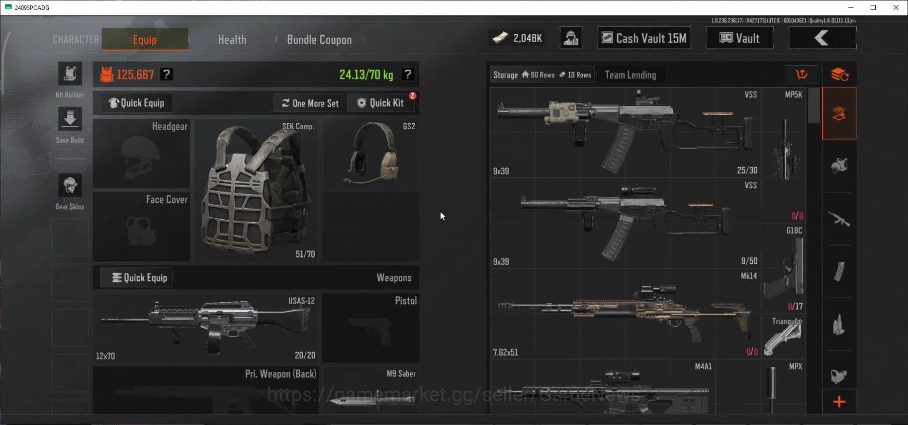 Arena Breakout Accounts MOBILE Lv30|SV 20,4M|CV 15M|Squire VSS|AKS-74U QS, image 9