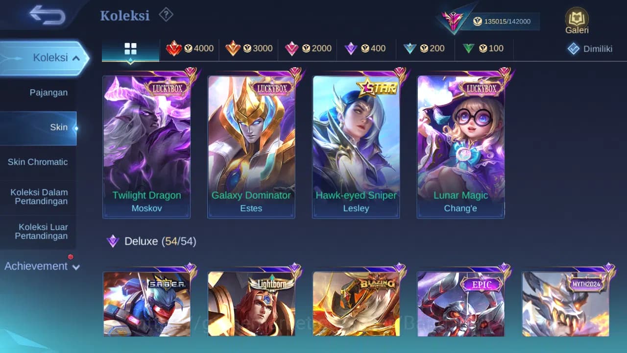 Mobile Legends: Bang Bang Accounts GLOBAL Hero 131 Skin 379 | Legend Granger Johnson image 15