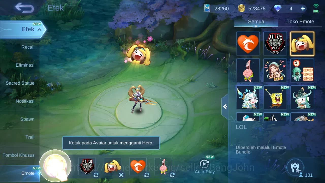 Mobile Legends: Bang Bang Accounts GLOBAL Hero 131 Skin 379 | Legend Granger Johnson image 5