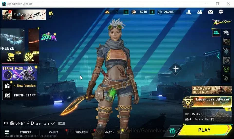 Blood Strike Accounts ASIA|Melee ULTRA Kukri-Nexora|7 ULTRA[KAINDA,VOLT, image 1