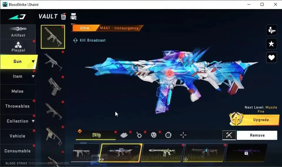 Blood Strike Accounts ASIA|Melee ULTRA Kukri-Nexora|7 ULTRA[KAINDA,VOLT, image 8