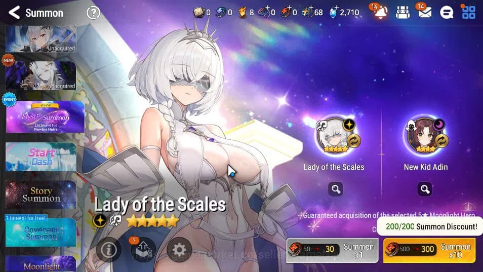 Epic Seven Accounts GLOBAL Unverif|New Era|4 ML(SOT Snow,BSHwayoung,Ju image 12