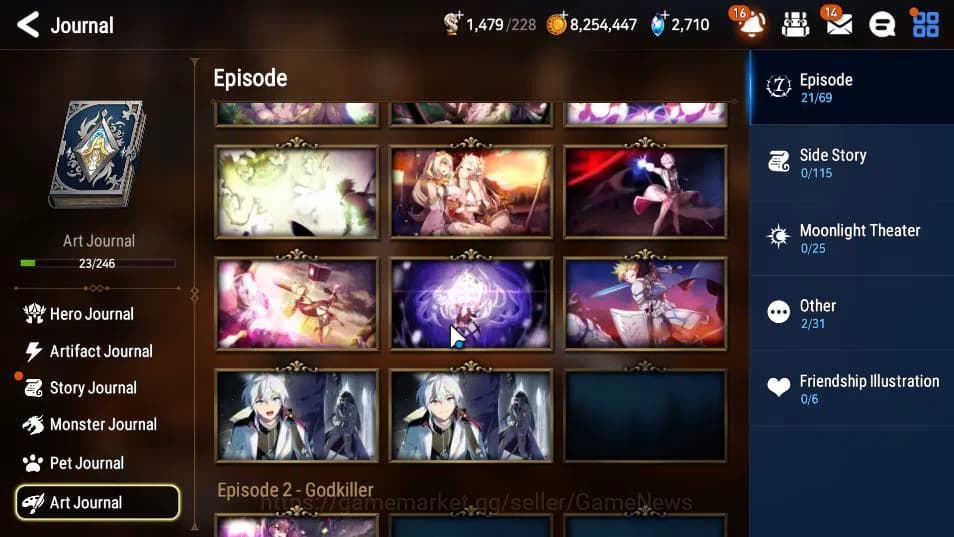 Epic Seven Accounts GLOBAL Unverif|New Era|4 ML(SOT Snow,BSHwayoung,Ju image 19