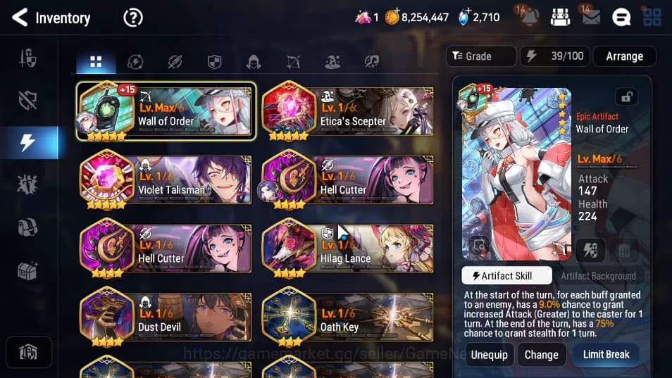 Epic Seven Accounts GLOBAL Unverif|New Era|4 ML(SOT Snow,BSHwayoung,Ju image 8