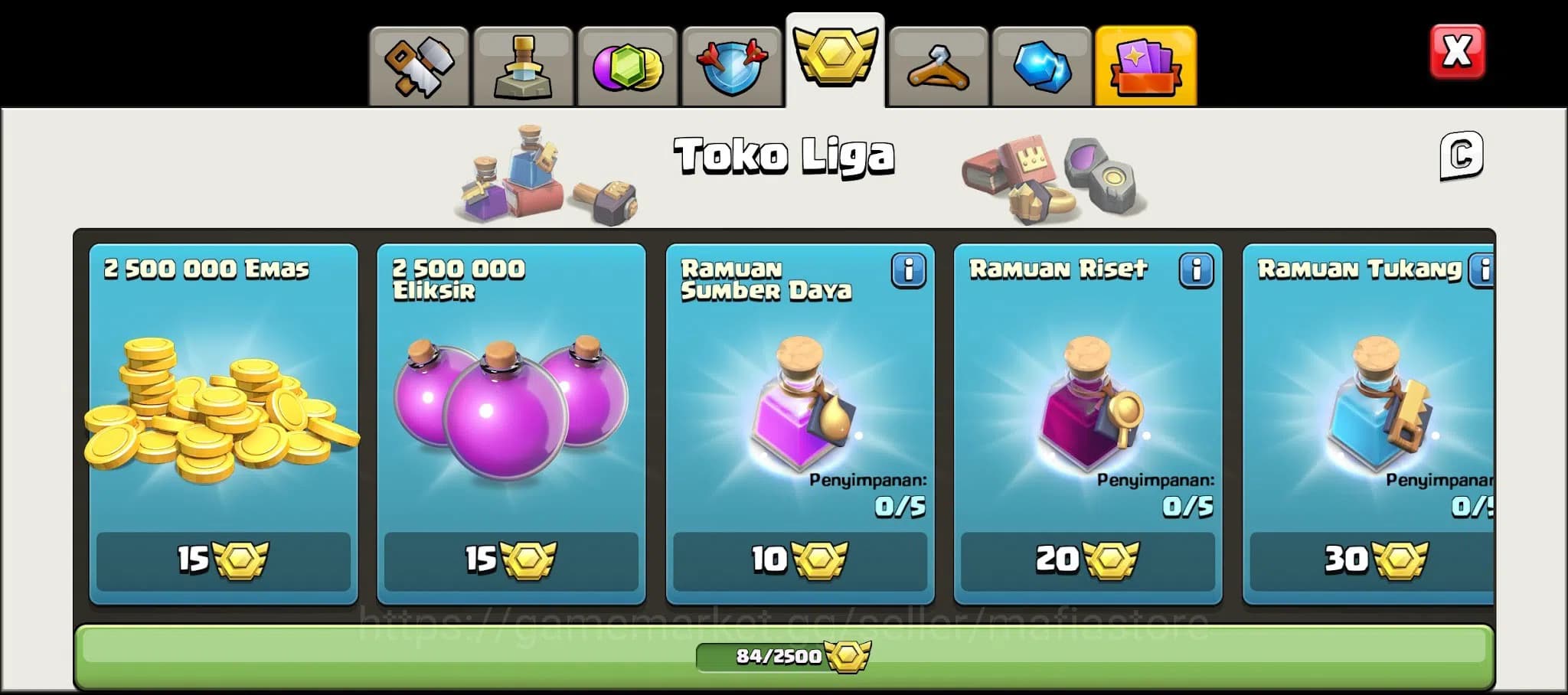 Clash of Clans Accounts TH15 Account | Max H K100 Q85 W64 RC55 | L27 Gaunt image 17