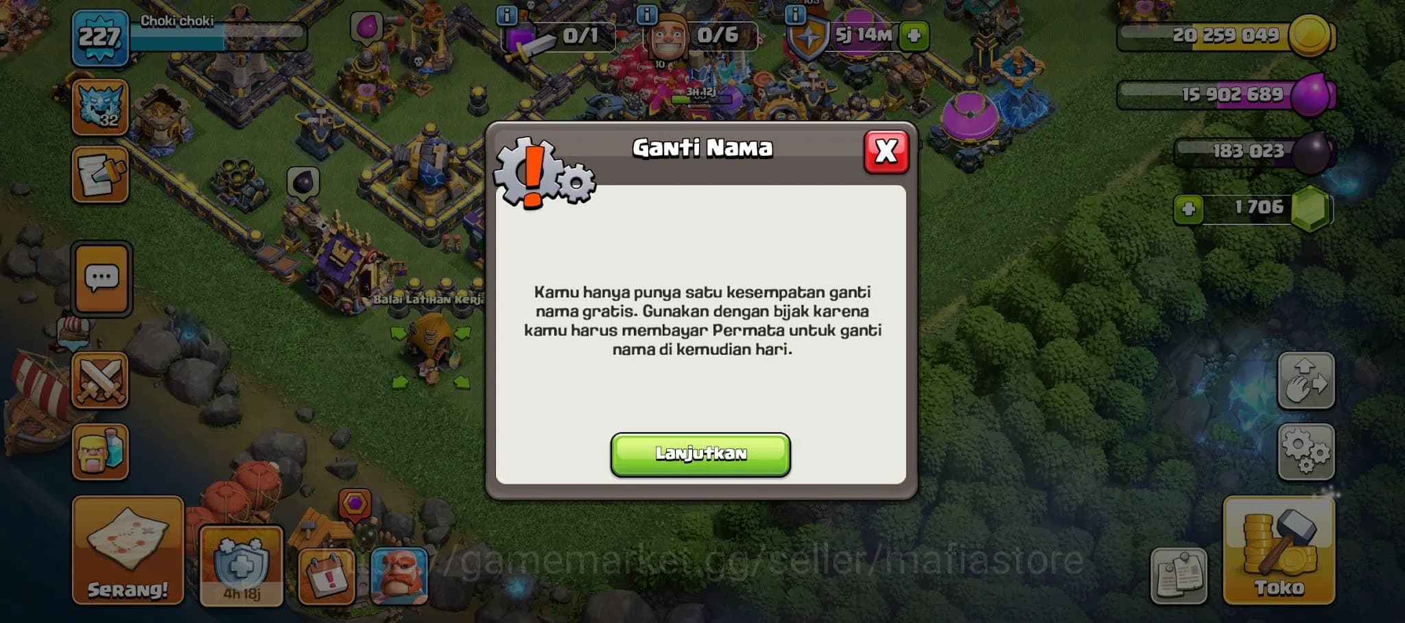 Clash of Clans Accounts TH15 Account | Max H K100 Q85 W64 RC55 | L27 Gaunt image 18