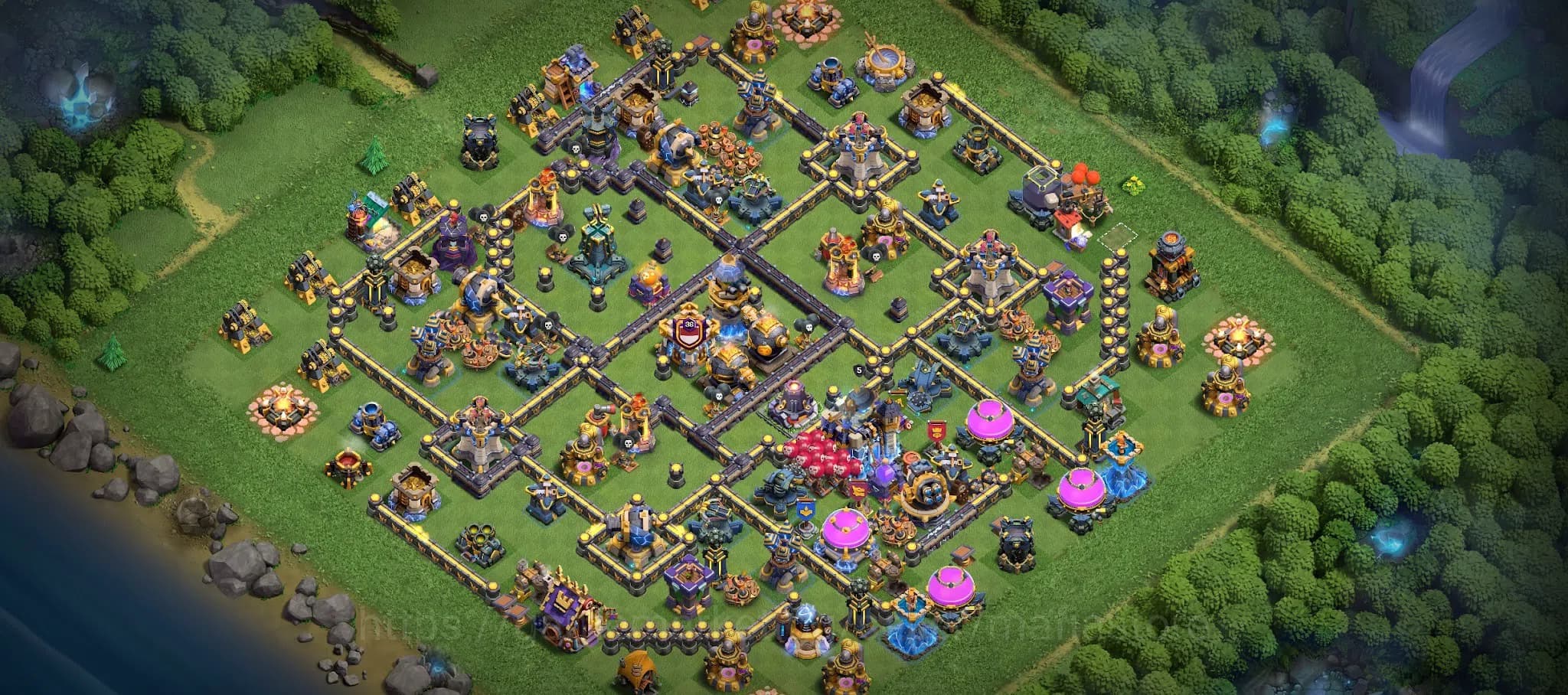 Clash of Clans Accounts TH15 Account | Max H K100 Q85 W64 RC55 | L27 Gaunt image 3