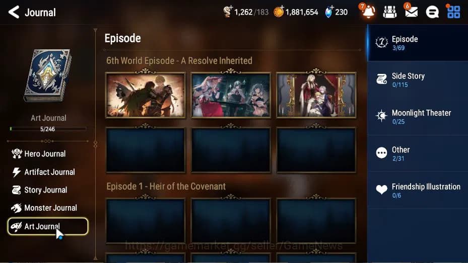 Epic Seven Accounts GLOBAL Unverif|New Era|ML (Dragon Bride Senya)+ Te image 4