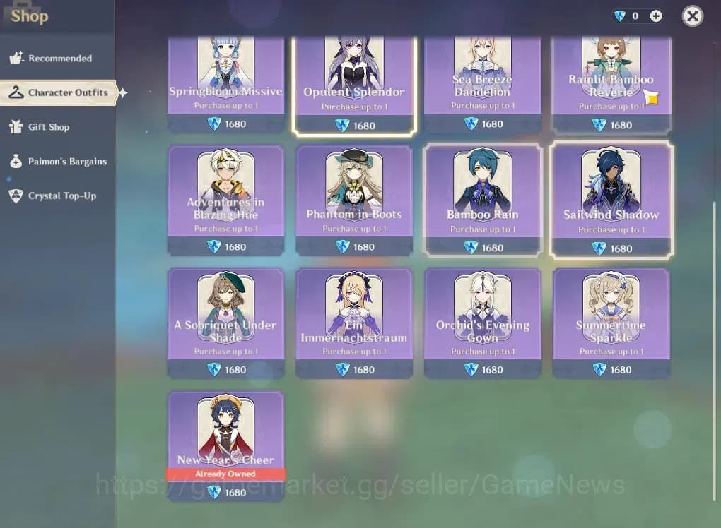 Genshin Impact Accounts ASIA|AR 56|8 Limited +5(*5Weapon)|Nefer,Lauma,Flin image 17