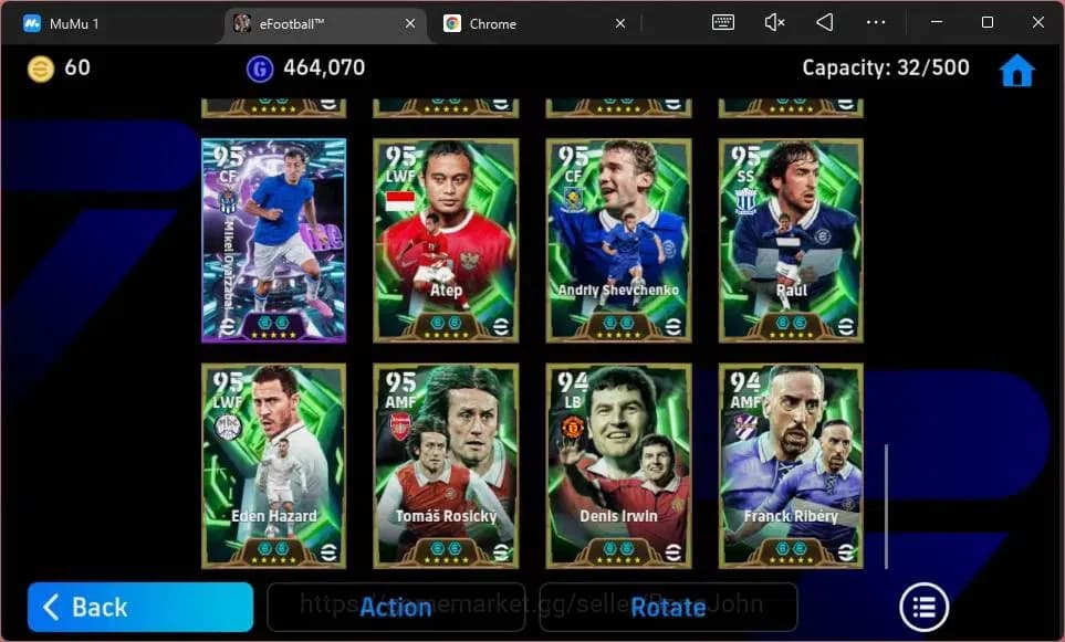 eFootball Accounts ANDROID|PW 3215|Epc Big-Time Eden Hazard,Ronaldinh image 12