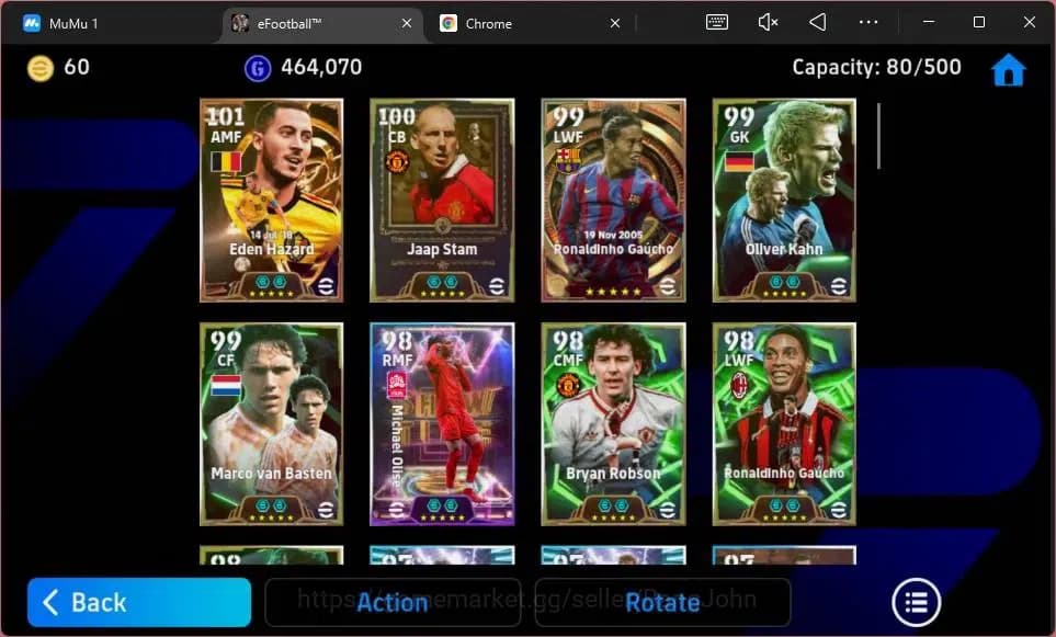 eFootball Accounts ANDROID|PW 3215|Epc Big-Time Eden Hazard,Ronaldinh image 5