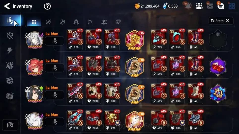 Epic Seven Accounts GLOBAL Unverif|New Era|9 ML[Salome,LOTScales,Har s image 13
