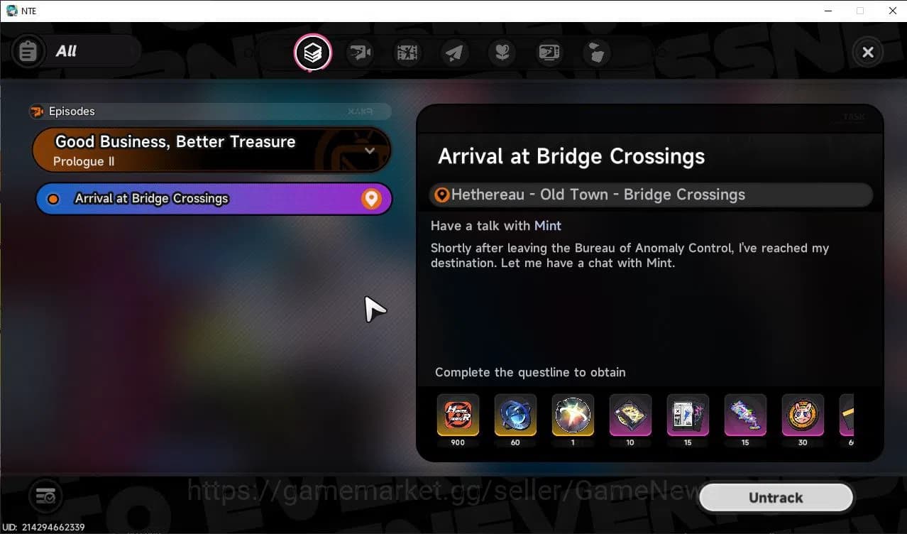 Neverness to Everness Accounts GLOBAL EU |HL 3| 1 SSR Limited Meta Nanally |4 SR image 7
