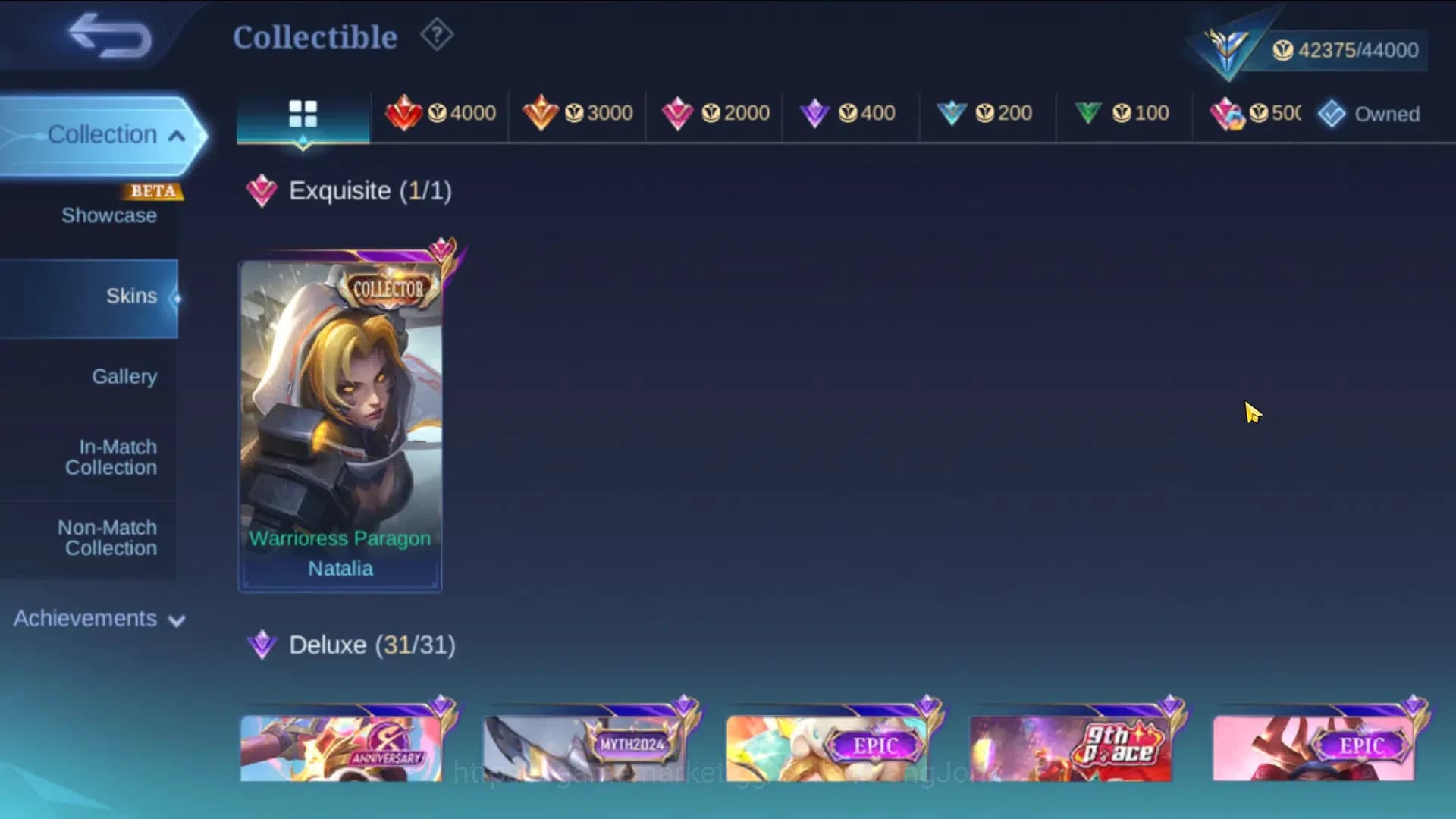 Mobile Legends: Bang Bang Accounts Global|Hero 129|Skin 209|Expert|CC Natalia|DT Lanc image 10